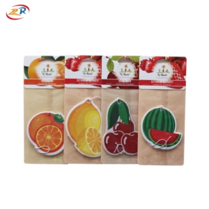 Nouvelle arrivée Personnalisé lavage de voiture papier <span class=keywords><strong>d</strong></span>ésodorisant suspendu - Product Image 5