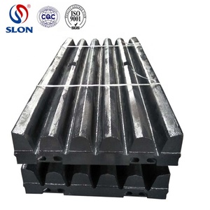높은 망간 Shanbao Komatus Pegson Terex Finlay Kleemann 크러셔 예비 부품 고정/스윙 턱 플레이트 가격 - Product Image 1