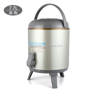 Thermos HUAXING, <span class=keywords><strong>seau</strong></span> gris, carafe isotherme, baril à café pour hôtel, série IDB-IAC - Product Image 3