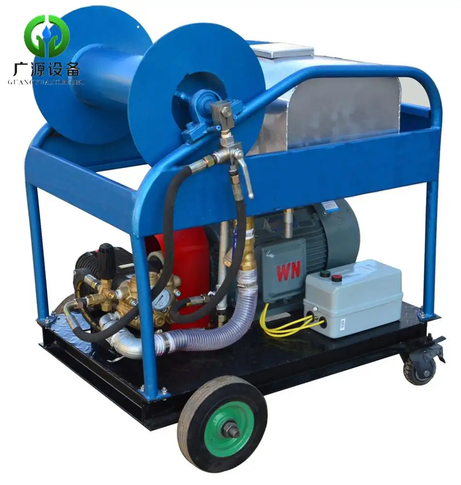 15kw電気モーター300ミリメートル下水道排水パイプラインクリーニング高圧洗浄機