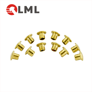 Plaque signalétique de rivets à tête <span class=keywords><strong>ronde</strong></span> en <span class=keywords><strong>laiton</strong></span> en métal non standard personnalisé pour charnières de poignées de couteau - Product Image 5