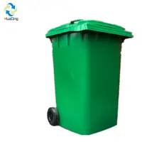 Bidone della spazzatura di plastica del bidone della spazzatura di grande volume del bidone della polvere da 96 galloni per la gestione