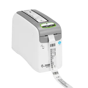 Solução de impressão de pulseira, zebra ZD510-HC, impressora térmica direta
