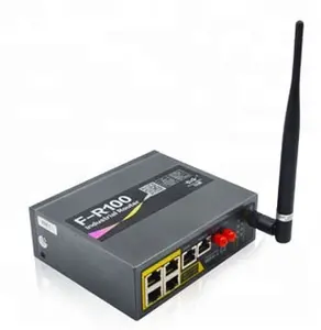F-R100 4 กรัม lte อีเธอร์เน็ตโมเด็ม rj45 lte router กับซิมการ์ดสล็อต