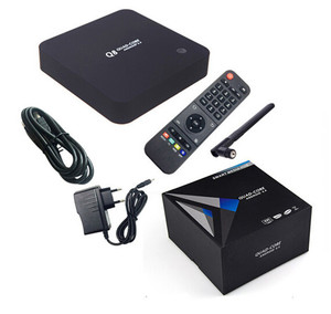 Hohe Qualität Q8 Tv Box Q8 H.265, 2 GB/8 GB, BT 4,4 decoder kabelfernsehen