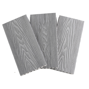 Grano de madera 3D al aire libre de madera petrificada de pisos de madera coche aparcamiento suelo laminado negro pisos - Product Image 4