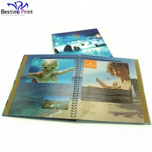 Wire-O Hidden Spiral Binding Hardcover Book Printing in China