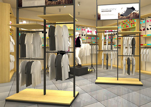Muro di vendita al dettaglio Costumi Da Bagno Del Banco di mostra Rack Per Negozio di Biancheria Intima Decorazione di Interni di Un Servizio di Arresto - Product Image 2