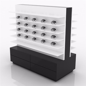 Modern Retail <strong>Optical</strong> Shop Case Wooden Floor Standing Locking Counter Cabinet <strong>Stand</strong> Customized High End Sunglasses <strong>Display</strong> - Product Image 5