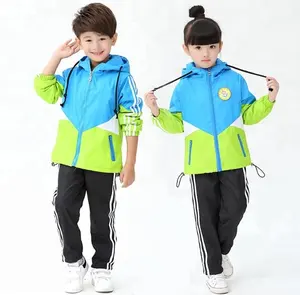 Số Lượng Lớn Giá Rẻ Tiểu Học Đồng Phục Thiết Kế Với Hình Ảnh Thể Thao Tracksuit