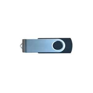 แฟลชไดรฟ์แบบหมุนได้ USB แฟลชไดรฟ์แบบโลหะเพนไดรฟ32GB 16GB 8GB 4GB 2GB 1GB ของขวัญโปรโมชั่นที่กำหนดเอง USB ทัมป์ไดร์ฟ USB 2.0/3.0