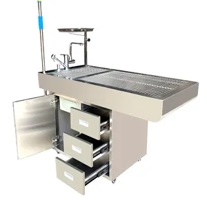 Attrezzature veterinaria veterinaria in acciaio inox autopsy tabella di Funzionamento