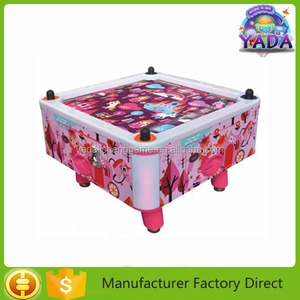 Usine intérieure enfants musique monnayeur jeu de la rédemption Smash Multi rondelles Pusher Air Hockey Table à vendre - Product Image 4