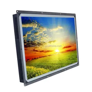 4:3 Square Screen 15" Open Frame Industrial LCD Monitor