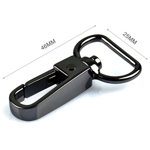 Nóng Bán Hợp Kim Kẽm Đen Mùa Xuân Snap Hook