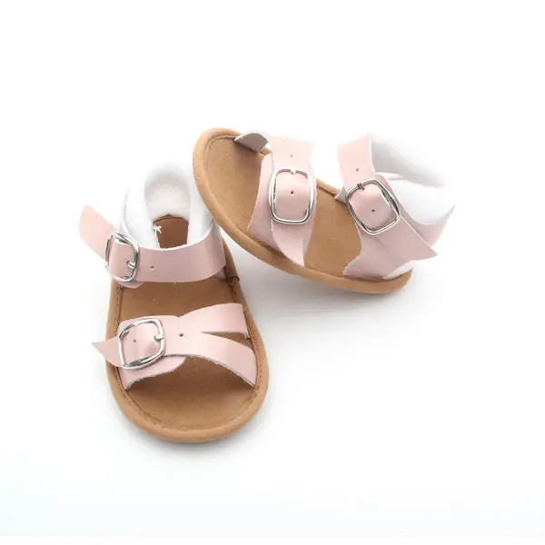 卸売夏ピンク子供サンダル靴ファンシー幼児赤ちゃんの女の子サンダル
