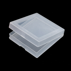 Frosted Plastic Doos Hard Plastic Waterdichte Opvouwbare met Plastic Container en Flip Deksel Seal Opbergdoos voor Lichter