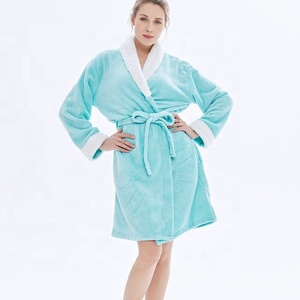 Las mujeres <span class=keywords><strong>maduras</strong></span> de invierno gruesa Albornoz de la longitud de la rodilla de las mujeres - Product Image 6