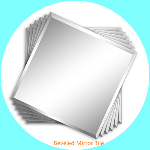 Centro de Mesa de Boda Cuadrado, Redondo y Hexagonal <span class=keywords><strong>con</strong></span> <span class=keywords><strong>Espejo</strong></span> y <span class=keywords><strong>Borde</strong></span> de Vidrio Pulido para Bodas - Product Image 3