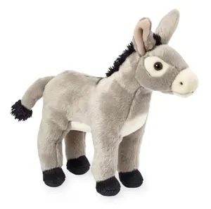 Bonecos de pelúcia, donkey, brinquedos, macios, pony, de pelúcia