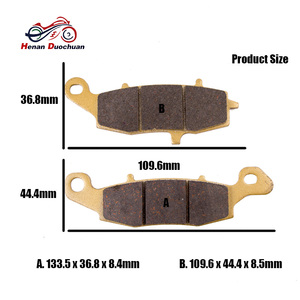 Pastillas de Freno para Motocicleta de 250cc 650cc 1500cc 1600CC 1700CC, las Mejores y Más Económicas, para FA229 para <span class=keywords><strong>SUZUKI</strong></span> KAWASAKI <span class=keywords><strong>ER</strong></span>-<span class=keywords><strong>6N</strong></span> WK CF MOTO - Product Image 2
