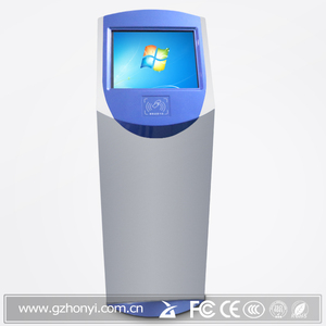 Honyi Écran tactile NFC Imprimante de reçus Scanner Kiosque Gestion de file d'attente Paiement Kiosques d'enregistrement d'événement en libre-service - Product Image 2