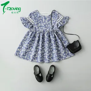 Großhandels preis Kinder Kleinkind Kinder Baby Mädchen Sommer Strand Aushöhlen Kleid Kind Prinzessin Party Festzug Kleider