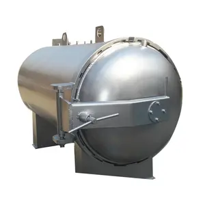 Máquina esterilizadora de alimentos, Autoclave Industrial, Horizontal, para industria de alimentos