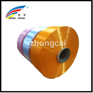 Poliester 100% Poy Benang Lebih dari 500 Color125D-1000D Anti Pilling Semi Kusam & Full Dull & Trilobal Terang - Product Image 1