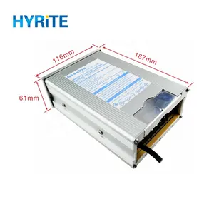 BIS Disetujui 12V 24V Transformator Led Terisolasi Tahan Hujan 600W Hytec Ps Driver Led untuk Lampu Panel Led