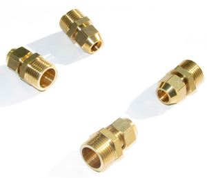 Conector de Latón para Aire Acondicionado, Tuerca de Conexión - Product Image 2