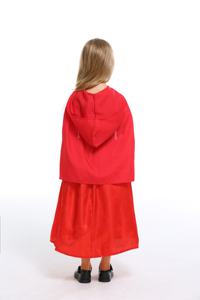 Costumes de Petit <span class=keywords><strong>Chaperon</strong></span> <span class=keywords><strong>Rouge</strong></span> pour enfants, déguisements de fête cosplay, Halloween - Product Image 5