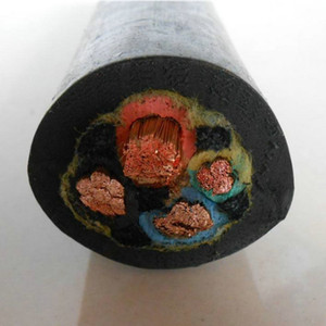 Câble en caoutchouc à âme en cuivre flexible H07RN-F de <span class=keywords><strong>4G4</strong></span> Mm2, haute résistance - Product Image 2