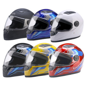 Mũ bảo hiểm xe máy full face mới với chất liệu ABS và lớp lót mút, khả năng chống va đập cao - Product Image 3