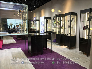 ตู้โชว์เครื่องประดับติดผนังแบบหรูหรา ร้านขายเฟอร์นิเจอร์และเครื่องประดับในกรุงเทพฯ - Product Image 4