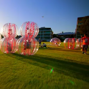 Klar oder bunte 1,2 mt 1,5 mt 1,8 mt Körper Blase Fußball/Aufblasbare Menschlichen Ballon