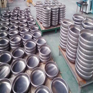 Testa del serbatoio dell'estremità del piatto della testa torisferica d'acciaio della parte della caldaia del vaso a pressione - Product Image 3