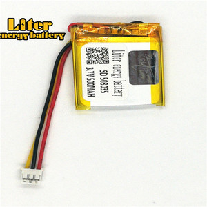 Socket 2.0-3 P 3.7 V 503035 500 mah rechargeable lithium battery for GPS tracker - Product Image 3