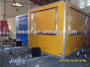Haute qualité mobile café mobile <span class=keywords><strong>snack</strong></span> - bars pour vente mobile alimentaire remorque YS-FV400E - Product Image 3