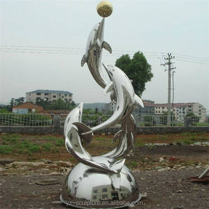 Morden garten dekorative edelstahl skulptur zum verkauf - Product Image 1
