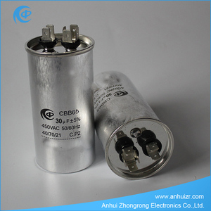 SH metallized Film capacitor AC Motor Run 450VAC <span class=keywords><strong>30</strong></span> <span class=keywords><strong>uF</strong></span> capacitor - Product Image 1
