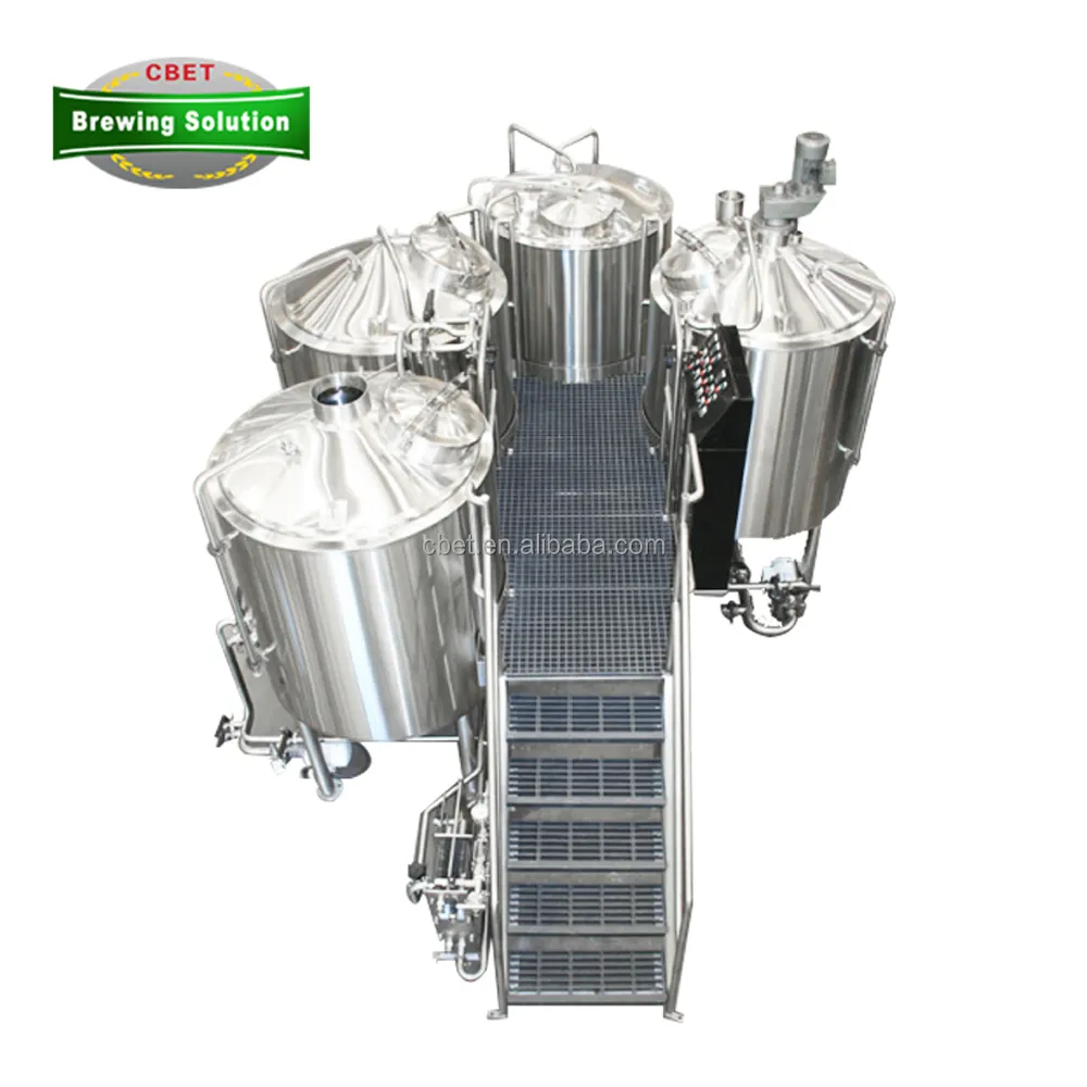 ステンレス鋼304316ビール設備1000l20hl3000Lクラフトマイクロ醸造所システムビールプラント設備サプライヤー