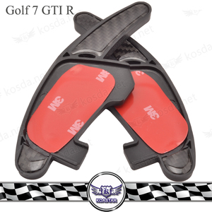 Carbone Fibre Paddle Shift Extensions up DSG Golf 7 GTI R MK7 VII GTI GTD R TSI P3cf - Product Image 1