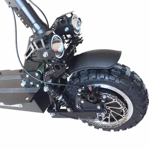 2轮可折叠电动滑板2400w 3200w，带越野轮胎城市轮胎库存 - Product Image 1