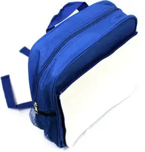 34*28*10 Cm Blau/Pink/Gelb/Grün Sublimation Blank Custom Kinder rucksack/Schult asche für Geschenke