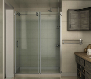 Assortiti temperato di vetro in acciaio inox <span class=keywords><strong>doccia</strong></span> <span class=keywords><strong>porta</strong></span> scorrevole/frameless scorrevole <span class=keywords><strong>porta</strong></span> della <span class=keywords><strong>doccia</strong></span> - Product Image 3
