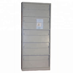 Özel yapılmış Modern Metal ve ahşap kitaplık melamin kitaplık kitaplık - Product Image 4