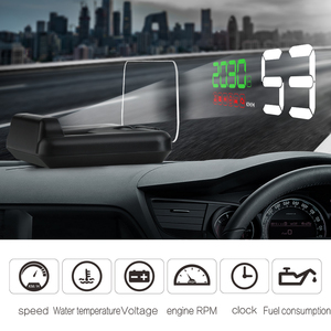 OBD2 HUD <span class=keywords><strong>Head</strong></span> <span class=keywords><strong>up</strong></span> <span class=keywords><strong>Display</strong></span> Mini Projector Rijden Assistent Snelheid <span class=keywords><strong>Display</strong></span>, brandstofverbruik - Product Image 2