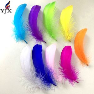 Bán buôn đầy màu sắc 8-13cm tự nhiên số lượng lớn lông ngỗng cho phụ kiện tự làm - Product Image 4
