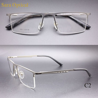 Monturas de Gafas de Diseñador para Hombre Lentes Ópticos y Armazones